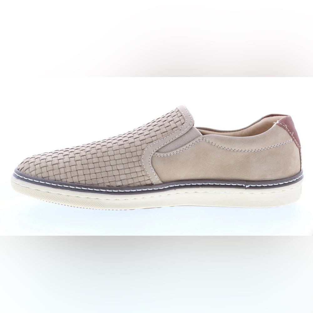 Johnston & Murphy Men's McGuffey Woven Nubuck Slip-On Sneakers (Size 13M)